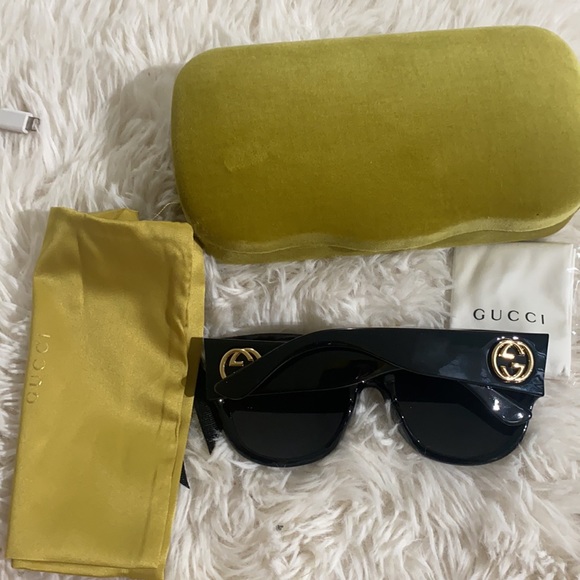 Gucci 55mm Oversize sunglasses - Picture 9 of 9